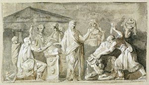 Sacrificio antiguo de Luis Paret y Alcazar