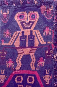 Textiles, Cultura Paracas, Perú, 2015
