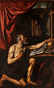 Español: San Jerónimo penitente en su estudio St Jerome Doing Penance in his Study