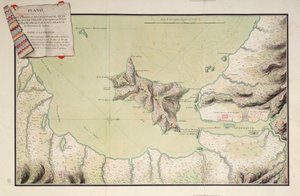 Plano del Puerto y Rio Guayaquil en el Mar de el Sur de Luis de Surville
