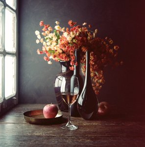 Acogedor bodegón otoñal de Luiz Laercio
