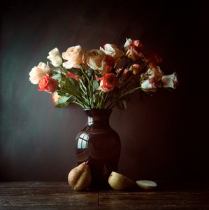 Rosas y peras melancólicas de Luiz Laercio