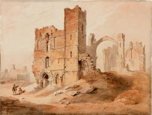 Abadía de Lindisfarne - Frente Oeste de Luke Clennell