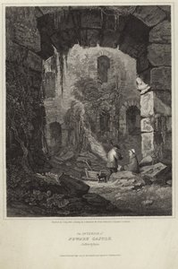 El interior del Castillo de Newark de Luke Clennell