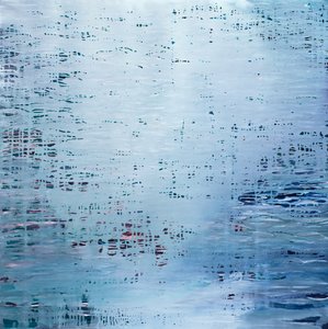 Ganga 11, 2018 (óleo sobre lienzo) de Luke Elwes