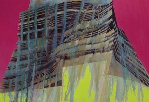 Work in Progress III, 2014 (óleo y acrílico sobre lienzo)
