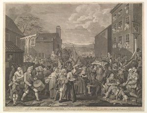 La marcha a Finchley, 12 de junio de 1761