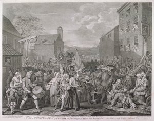 La marcha a Finchley, 1761
