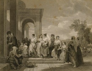 La procesión del bautizo