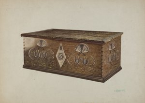 Cofre alemán de Pensilvania de Luther D. Wenrich