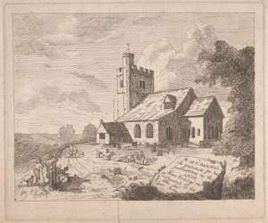 Iglesia de Little Missenden desde el sureste de Lydia Bates