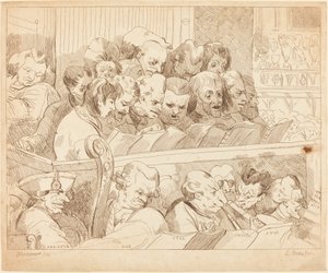 Una banda coral de Lydia Bates after John Hamilton Mortimer