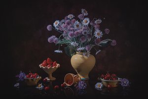 Naturaleza muerta de un verano abundante de Lydia Jacobs