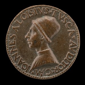 Giovanni Alvise Toscani, c. 1450-1478, Jurisconsulto Milanés, Abogado Consistorial...[anverso] de Lysippus Junior
