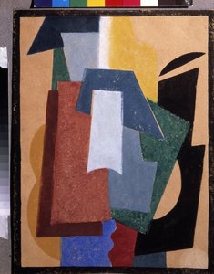 Todo. Pintura de Lyubov (Liubov) Sergeevna Popova (1889-1924), huile sir toile de Lyubov Sergeevna Popova