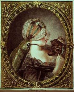 Provocando la Fidelidad grabado por Louis Marin Bonnet