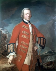 Capitán Henry Clinton, Primer Regimiento de Guardias de Infantería, c.1758 de M.L Saunders
