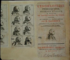 Enciclopedia de Peluqueros, publicada en París de M. Beaumont