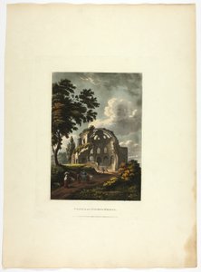 Templo de Minerva Medica, placa veinticinco de las Ruinas de Roma