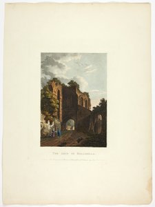 El Arco de Dolabella, lámina treinta y cinco de las Ruinas de Roma