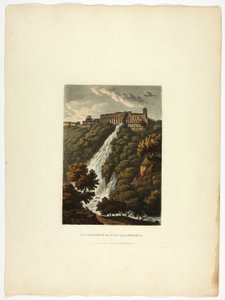 Las Cascadas y Caballerizas de Mecenas, lámina treinta y tres de las Ruinas de Roma