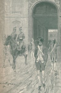 Bonaparte en la Escuela Militar, París, 1784, 1896