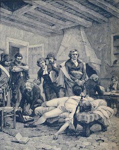 La muerte de Pichegru, 1804, 1896