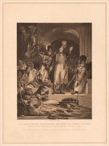 Sir David Baird descubriendo el cuerpo de Tippoo Sultaun, 1799 1878 de M Nargert