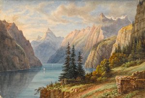 Vue du Rutli (acuarela)