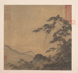 Paisaje con Gran Pino de Ma Lin
