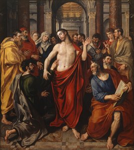 Retablo del oficio de peletero de Maarten de Vos