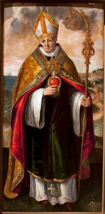 San Agustín de Hipona (354-430) de Maarten de Vos