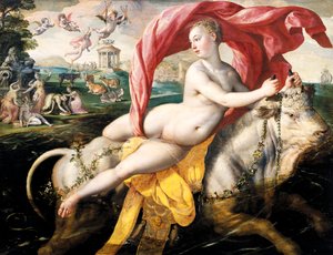 El rapto de Europa de Maarten de Vos