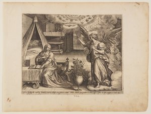 La Anunciación de Maarten de Vos