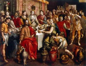 Las bodas de Caná de Maarten de Vos