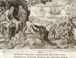 Campo de batalla en el Nuevo Mundo en 1530, lámina 6 de 