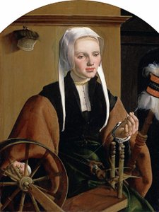 Alemán: Weibliches Bildnis, Anna Codde Retrato de (posiblemente) Anna Codde, esposa de Pieter Gerritsz Bicker de Maarten van Heemskerck