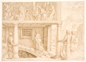 La Llamada de Mateo de Maarten van Heemskerck