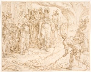 Tamar revelándose de Maarten van Heemskerck