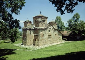 Iglesia del Monasterio de San Pantaleón, construida c.1164 de Macedonian School