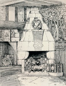 Una Chimenea de Esquina