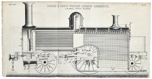 London and North Western Express Locomotora placa 138