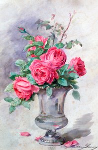 Jarrón de flores, c. 1865-1928 de Madeleine Jeanne Lemaire