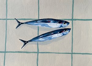 Dos peces azules de Madison Phipps