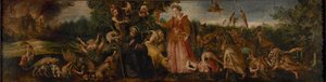 La tentación de San Antonio, 1585-1590