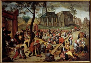 Juegos de niños de Maerten van Cleve