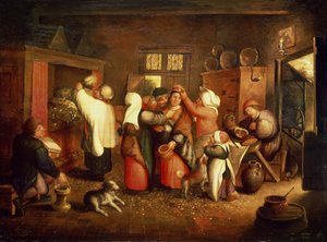 Boda campesina de Maerten van Cleve
