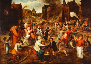La fiesta de San de Maerten van Cleve