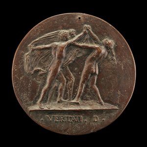 La Verdad Desvelada por Dos Hombres [reverso], 1520s