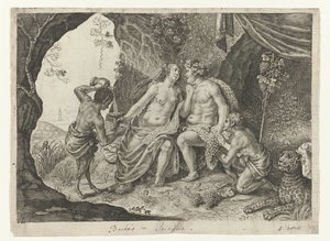 Matrimonio de Baco y Ariadna
Metamorfosis de Ovidio (título de la serie) de Magdalena van de Passe (possibly)